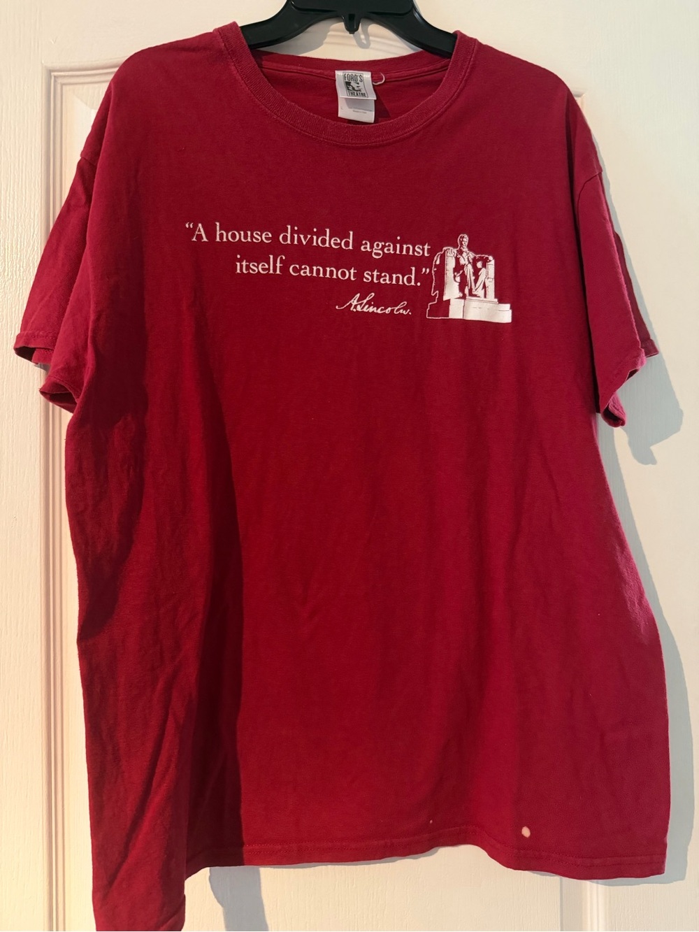 Fords theater Abraham Lincoln tee